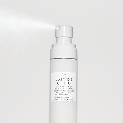 Le Monde Gourmand Lait de Coco Fresh Mist - 3.4 fl oz (100 ml) - Coconut, Bergamot, Warm Notes