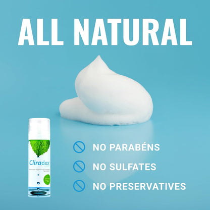 Foam - Gentle Eyelid Cleanser & Eyelash Conditioner | Daily Facial Cleanser & Safe Solution for Eyelid Hygiene - 1.5oz 4-Terpineol Formula