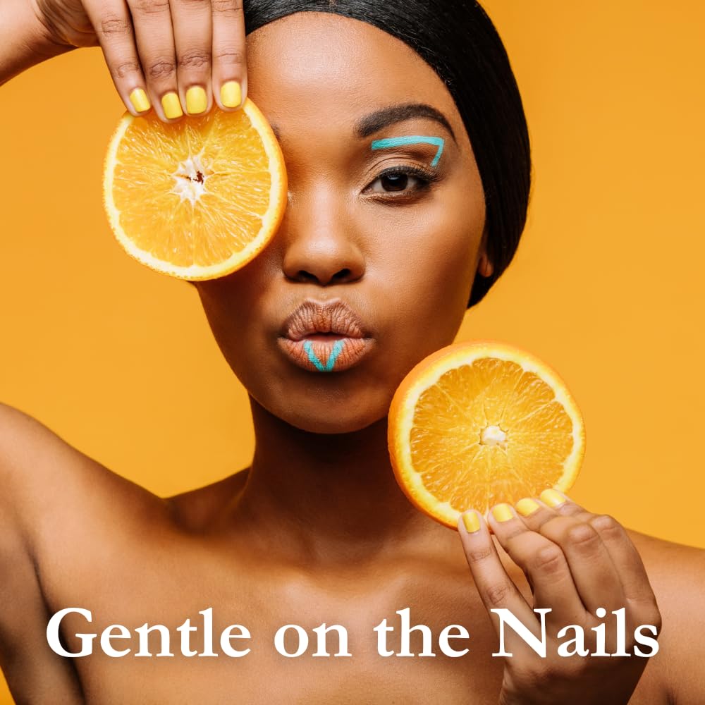 Karma Organic Nail Polish Remover with Soybean Oil and Orange Blossom Oil- Non Toxic, Vegan, Cruelty Free, Acetone Free – Nails Strengthener for Fingernails –12 fl. Oz. (3 Pack)