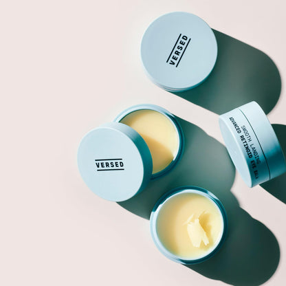 Versed Smooth Landing Advanced Retinoid Eye Balm - Anti Aging Under Eye Balm with Granactive Retinoid for Dark Circles, Crow's Feet & Eye Bags - Suitable for Sensitive Skin (0.42 oz)