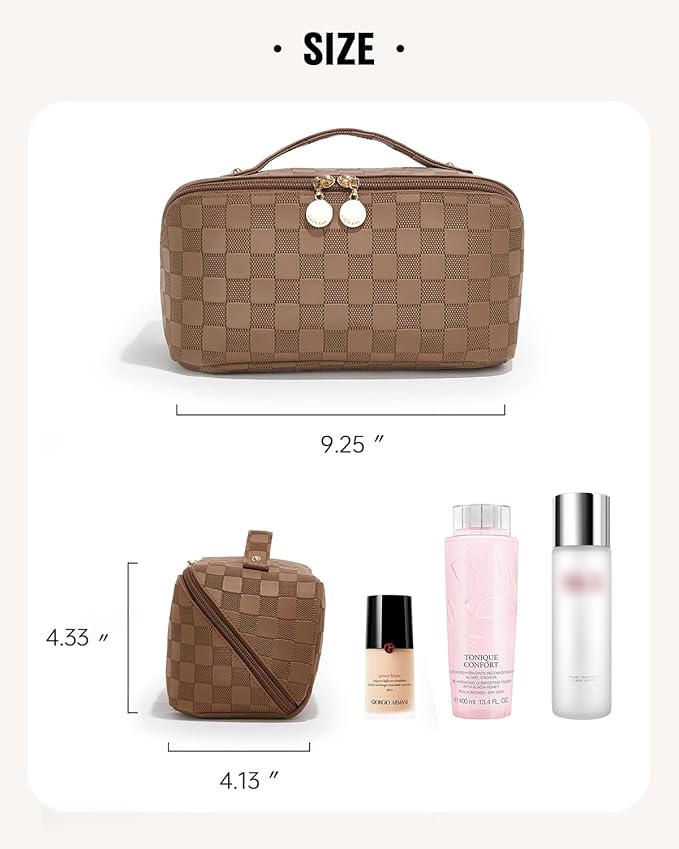 Eachy travel makeup bag,large capacity