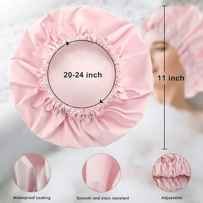 Reusable shower cap for women,