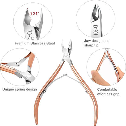 4 Packs Cuticle Nipper, Premium