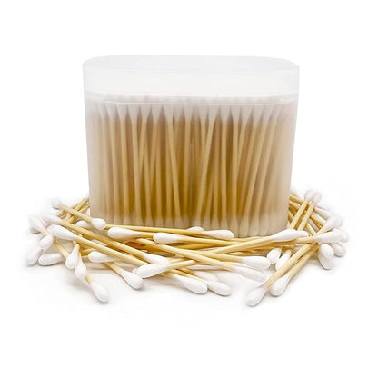 900pcs bamboo cotton swabs, biodegradable