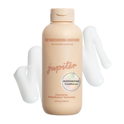 Jupiter Deep Moisturizing Conditioner – Moisturizing, Nourishing, and Strengthening Hair Care – Daily Scalp & Hair Hydration for Silky Strands – Color-Safe, Sulfate-Free, Paraben-Free, 9.5 fl. oz.
