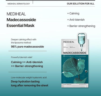 Mediheal madecassoside essential sheet mask