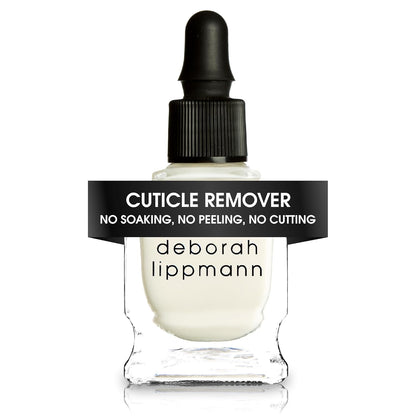 Deborah Lippmann Cuticle Remover Cuticle Softener for Nail Care No Soaking, No Peeling, No Nipping 0.5 Fl Oz