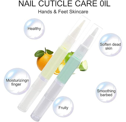 8PCS Cuticle Oil Pens,Cuticle Revitalizer