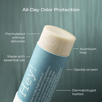 Hey Humans Deodorant, Aluminum Free Deodorant for Women and Men, Contains Naturally Derived Ingredients, All Day Odor Control, Refreshing Essential Oils, Earth Friendly Package, Coconut Mint