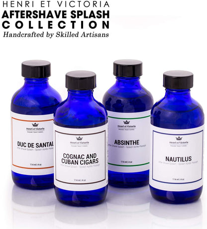 Aftershave Splash For Men l Fragrance-Free, Unscented l Canadian Made by A Skilled Artisan l Moisturizes & Soothes the Skin | 114 ml (4 oz)