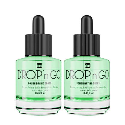 Duri Cosmetics, Drop'n Go Quick Dry Nail Drops (Drop'n Go (Pack of 2))