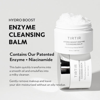 TIRTIR Hydro Boost Enzyme Cleansing Balm (1.69 Ounce (Pack of 1))