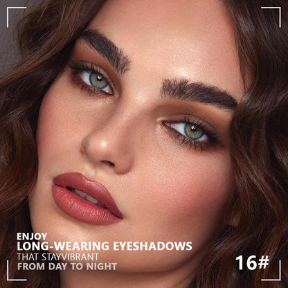 evpct Matte Smoky Nude Eyeshadow Quad Palette, Ivory White Nuetral Dark Ndue Brown Matte Smoky High Pigmented Primer Mini Eye Shadow Palette Makeup for Women, Smudge Proof Vegan Eye Shadows Nudes