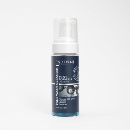Particle Mens Face Wash - Anti Aging Face Cleanser for Men (5.07 Oz) - Daily Moisturizing Face Wash for Men - Revitalizes, Hydrates & Soothes, All Skin Types & All Ages