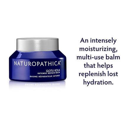 Naturopathica Gotu Kola Intense Repair Balm, Daily Facial Moisturizer for Skin Barrier Repair, Hydrating Face Cream to Help Reduce Redness, 2.8 oz
