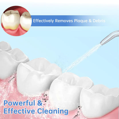 3 Pack Replacement Tips Compatible with BURST Electric Water Flosser, Water Flosser Replacement Heads for Burst Replacement Parts