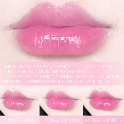 evpct 2Pcs Blueberry Tinted Lip Balms PH Lip Color Changing Lipstick Balm Stain Gift Set Queen for Women Girls Korean Mood Long Lasting Color Change Light Pink Lipstick Lip Tint Plumper Gloss