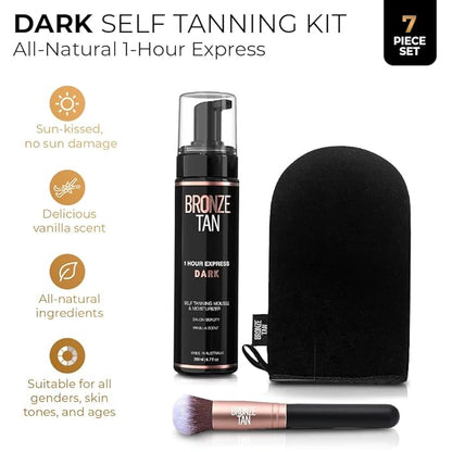 Bronze Tan Dark Self Tanning