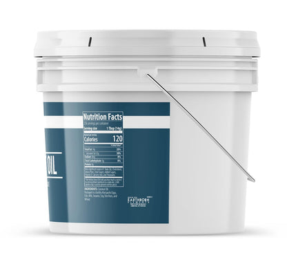 Earthborn Elements Coconut Oil (1 Gallon), Non-Hydrogenated, Food Grade, Always Pure