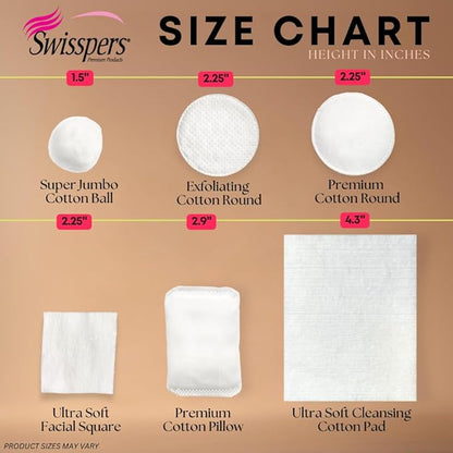 Swisspers premium cotton rounds ??100
