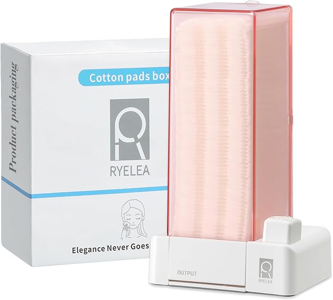 Cotton pad dispenser, with 55