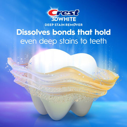 Crest 3DWhite Brilliance Deep Stain Remover Brilliant White Toothpaste - 3.1oz/2pk