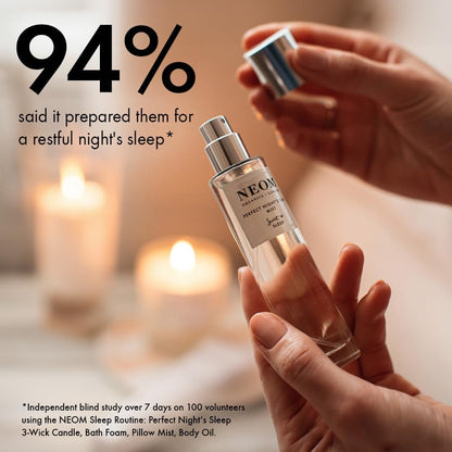 Neom - Lavender & Chamomile Mist for Body & Pillow, 1 Fl Oz | Perfect Night's Sleep Range | Essential Oils | Pillow Mist