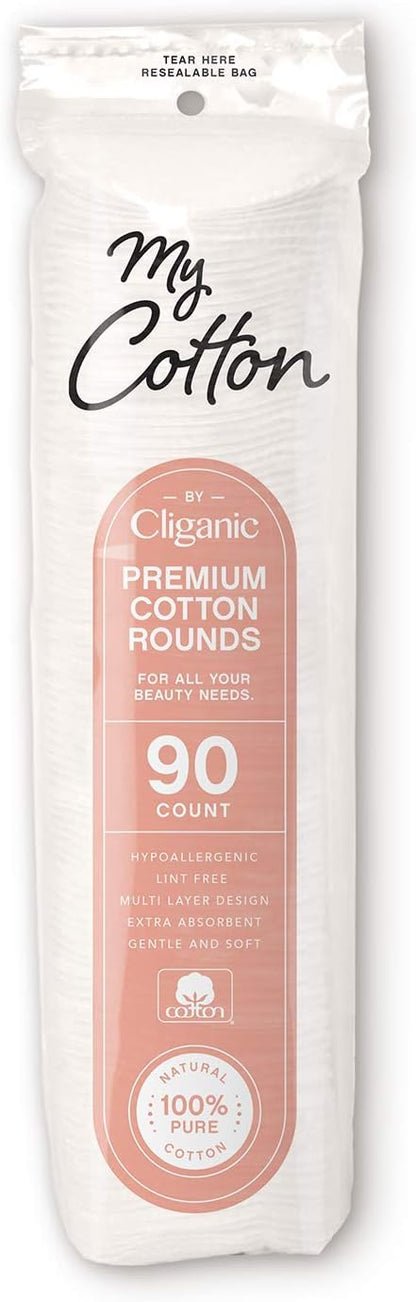 My cotton premium cotton rounds