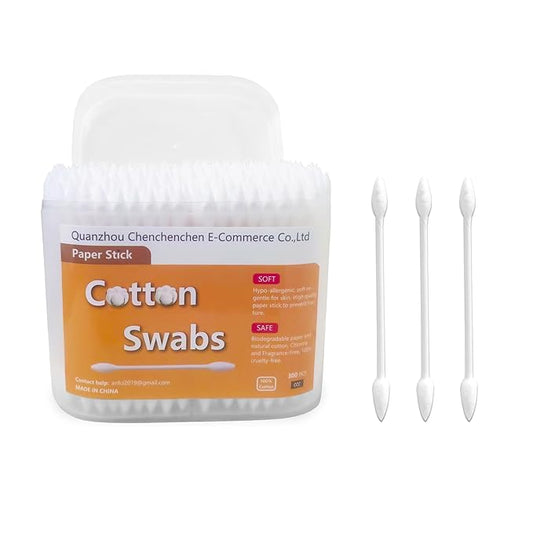 600pcs precision tip cotton swabs/double