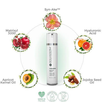 Stemuderm Face & Eye Cream - Anti Aging Skincare - Daily Moisturizer for Fine Lines, Wrinkles & Eyebags - Supports Production of Collagen & Elastin - Organic Stem Cell Complex - 1.7 oz (Pack of 2)