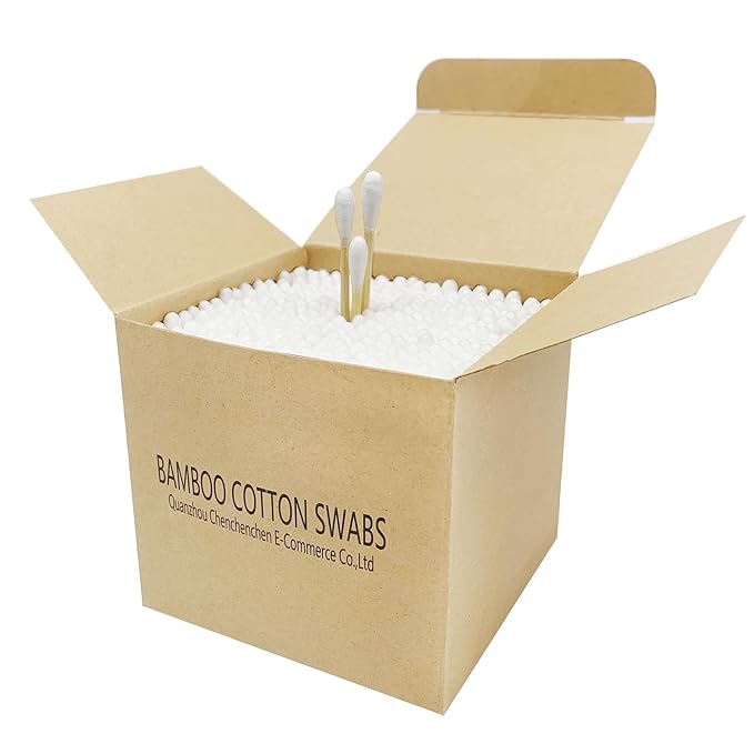 Bamboo cotton swabs, wooden cotton