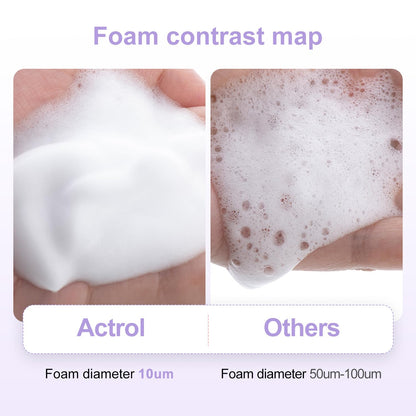 Eyelash Shampoo Concentrate 100ml Lash Extensions Cleanser Concentrate Ice-cream Foaming Shampoo Paraben & Sulfate Free Wash for Extensions Lashes with Salon Home Care-Makes 60ml Bottles