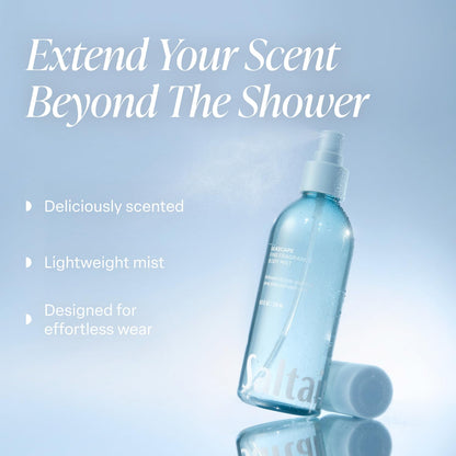 Saltair Body Mist 2 Pack - Fine Fragrance, Lightweight Body Spray Mist with Seascape Scent. Long Lasting Perfume Mist. 2x 8oz Bottles