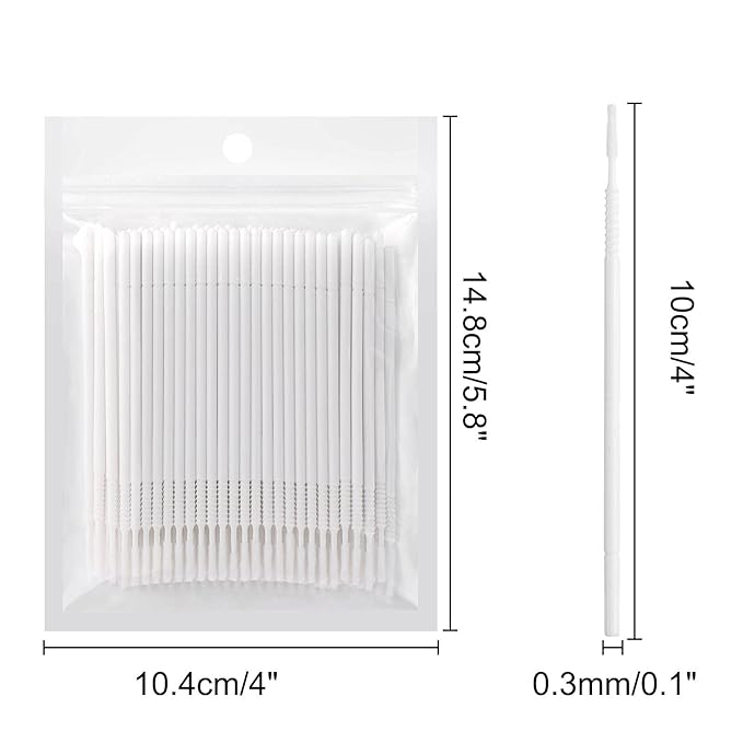 200pcs micro applicators brushes mini