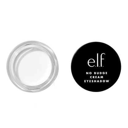 e.l.f. No Budge Cream Eyeshadow, 3-in-1 Eyeshadow, Primer & Liner With Crease-Resistant Color & Stay-Put Power, Vegan & Cruelty-Free, Wispy Cloud