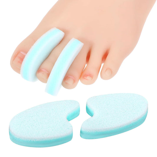20Pack Foam Toe Separator, Breathable Toe Spacers for Women Men, Toe Spreader to Reduce Friction and Relieves Corns Pain, Relieve Pain Caused by Bunions