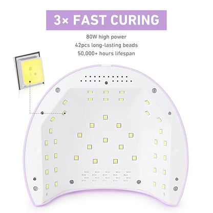 BOLASEN UV Nail Lamp for