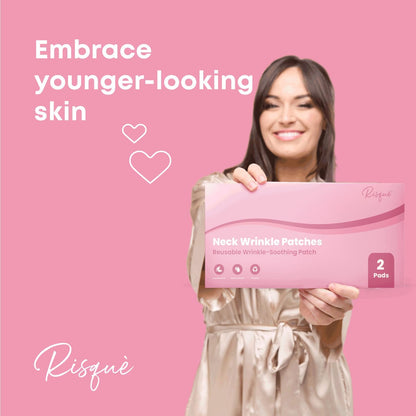 Neck Wrinkle Patches | Reusable Neck Patches for Wrinkles | Wrinkle Pads for Targeted Neck Wrinkles Neck Mask for Tightening and Firming | Revitalize and Firm Neck Wrinkles Treatment for Neck Wrinkles