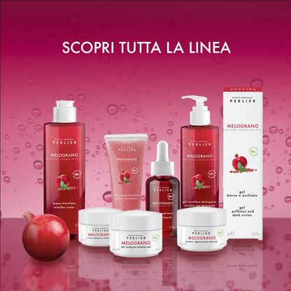 Perlier Pomegranate Micellar Cleansing Water - Gentle Makeup Remover & Skin Refresher - Hydrating & Antioxidant-Rich Formula - 6.7 fl oz