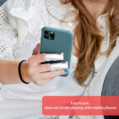 500Pcs Nail Polish Remover Gel Nail Foil Wraps Aluminium Soak Off Foils Cotton Pads Gel Nail Polish Wraps Removal Tool Kit Finger Nail Polish Remover with Lint Free Lager Cotton Pad(500PCS)