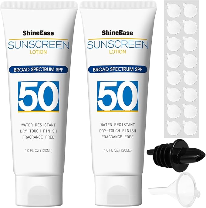 Cruise Sunscreen Bottle Plastic Container: