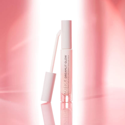 Pacifica Beauty DreamLit Glow Undereye Brightener, Makeup, Vitamin E, Under Eye Treatment, Dark Spot Corrector, Puffiness and Bags Under Eyes, Eye Puffiness Reducer, Vegan Collagen, 0.22 oz (1 Count)