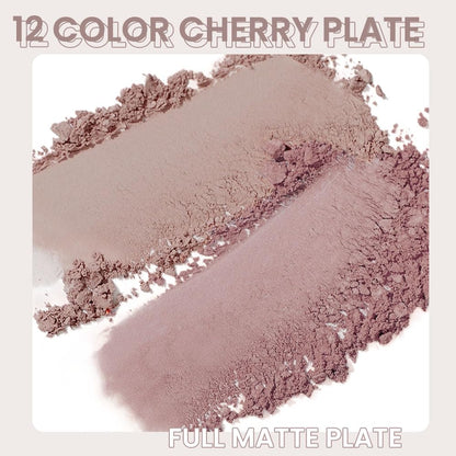 AMY'S DIARY 12Color Light Pink Purple Eyeshadow Palette, Long-Lasting, and Highly Pigmented. Elevate Your Eye Makeup– Unleash Your Unique Style (08#)