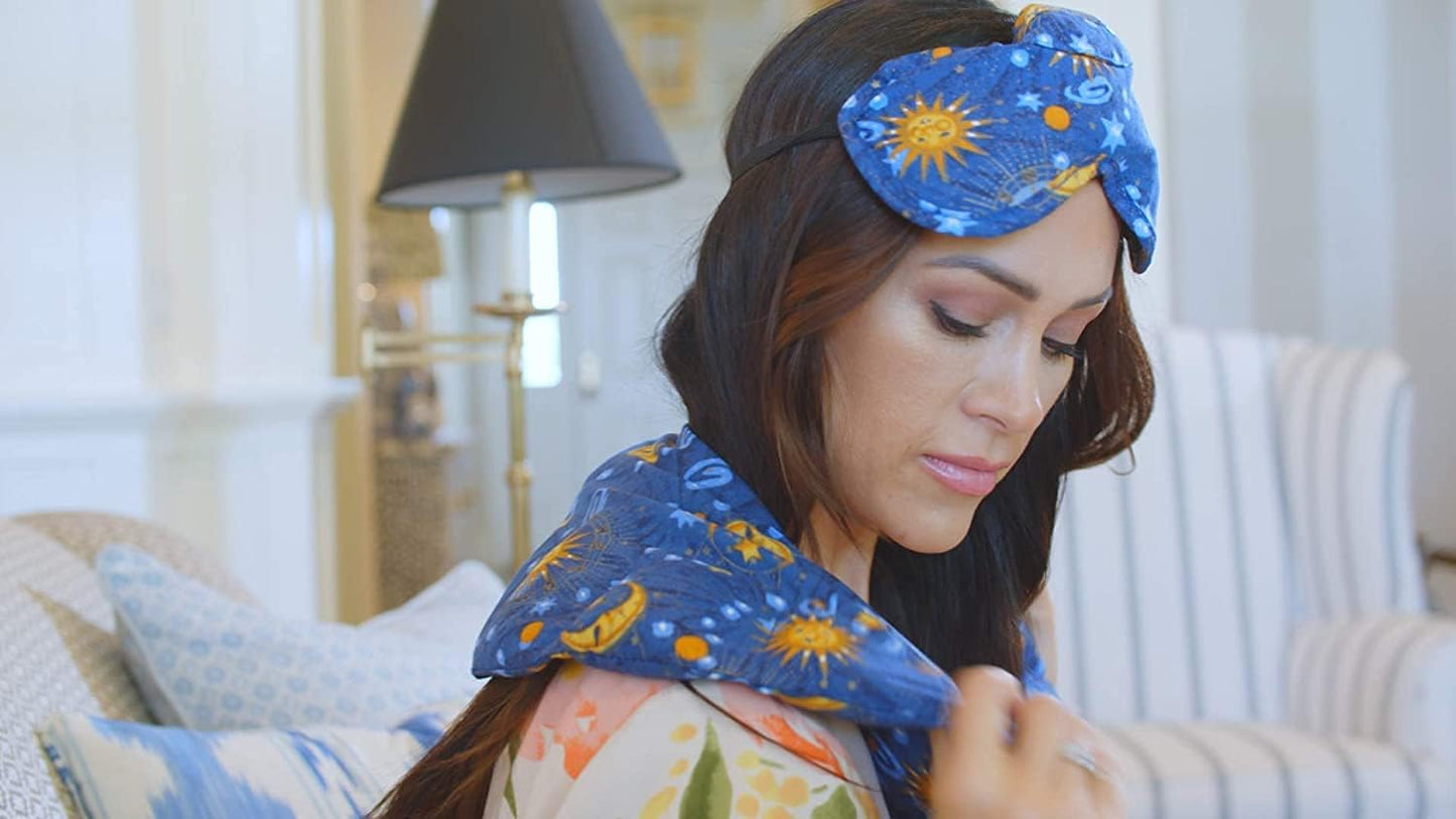 Nature’s Approach Aromatherapy Heating Pad 4-Piece Microwave Heating Pad Set with 12 Soothing Herbs