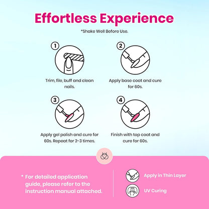 beetles Gel Polish Doodle Dreams - Gel Nail Polish Set Orange Red Purple Nude White Black Blue 25 Colors with Base Glossy Matte Top Coat UV LED Soak Of Gifts for Women Girls