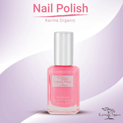 karma organic Natural Nail Polish-Non-Toxic Nail Art, Vegan and Cruelty-Free Nail Paint (BOSS DEBBIE)