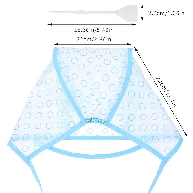 6Pcs Hair Highlight Cap Kit,