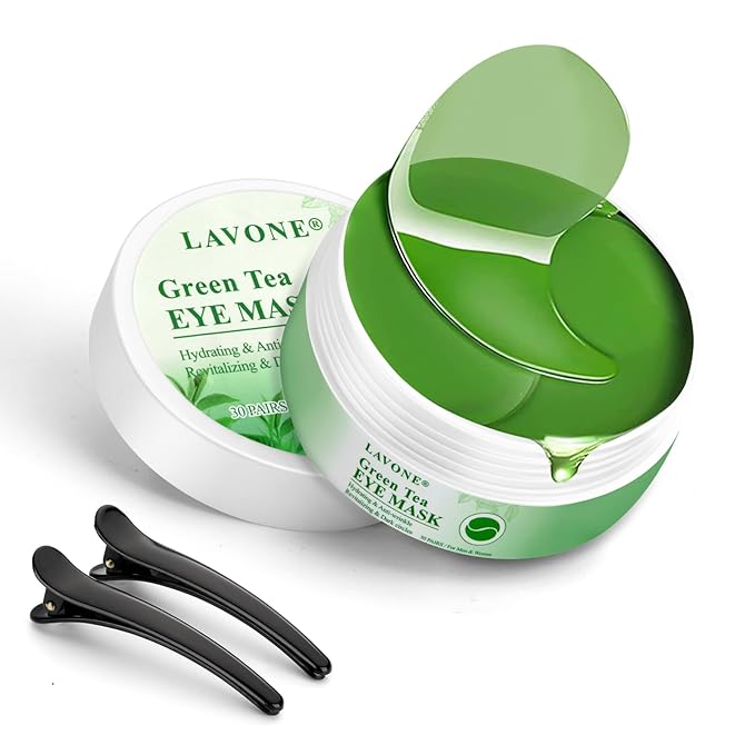 Under eye patches-30 pairs green