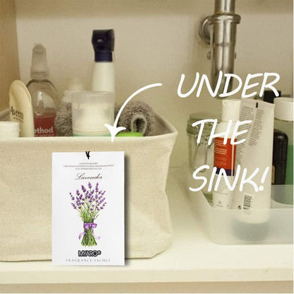 MYARO 12 Packs Scented Sachets for Drawer and Closet, Long-Lasting Potpourri Bags Closet Air Freshener Home Fragrance Sachet 3 Scents Options- Lavender, Bloomy Flower, Gardenia