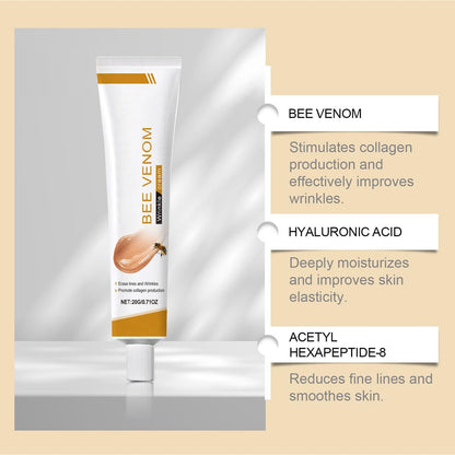 Bee Venom Moisturiser Cream Wrinkle Removal & Firming, Anti-Aging Eye&Face Bee Venom Skin Treatment Cream, Natural And Non-Irritating, Lifting & Recovery For All Skin Type (3 Packs, 60g)